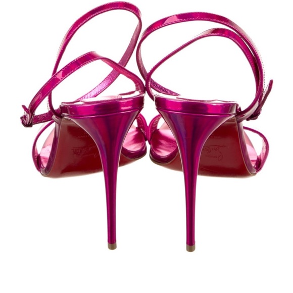 Metallic Pink Christian Louboutins - Picture 6 of 8